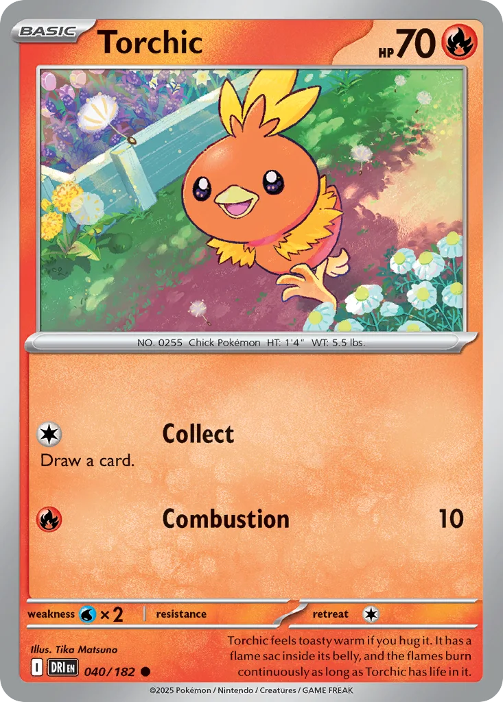 Torchic 040/182 SV10: Destined Rivals (Normal)