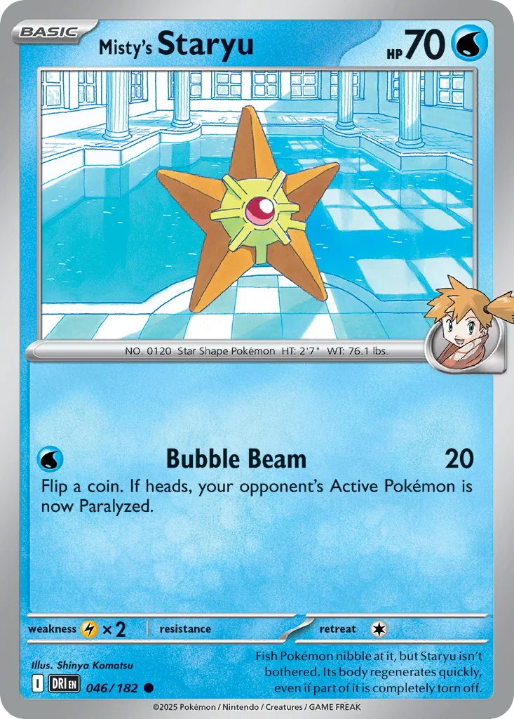 Misty's Staryu 046/182 SV10: Destined Rivals (Normal)