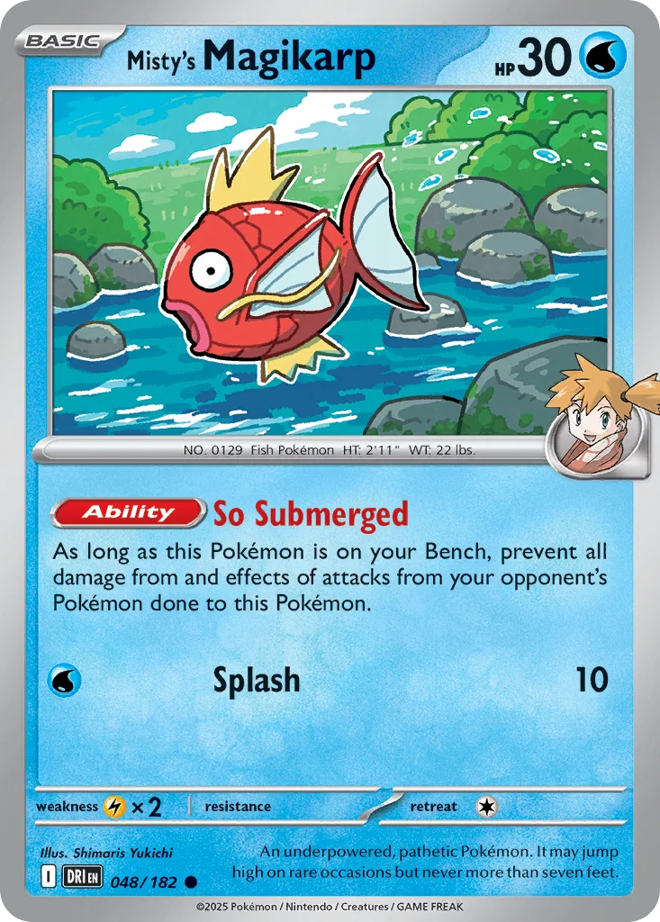 Misty's Magikarp 048/182 SV10: Destined Rivals (Normal)
