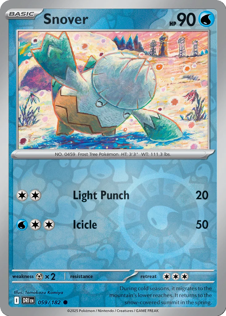 Snover 059/182 SV10: Destined Rivals (Reverse holo)