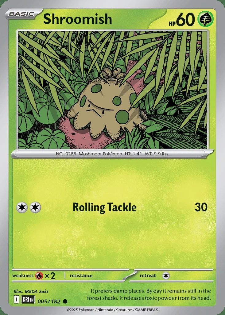Shroomish 005/182 SV10: Destined Rivals (Normal)