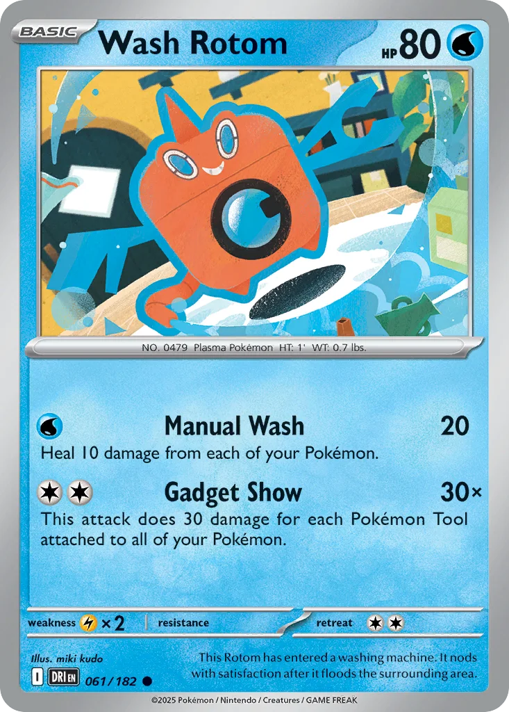 Wash Rotom 061/182 SV10: Destined Rivals (Normal)