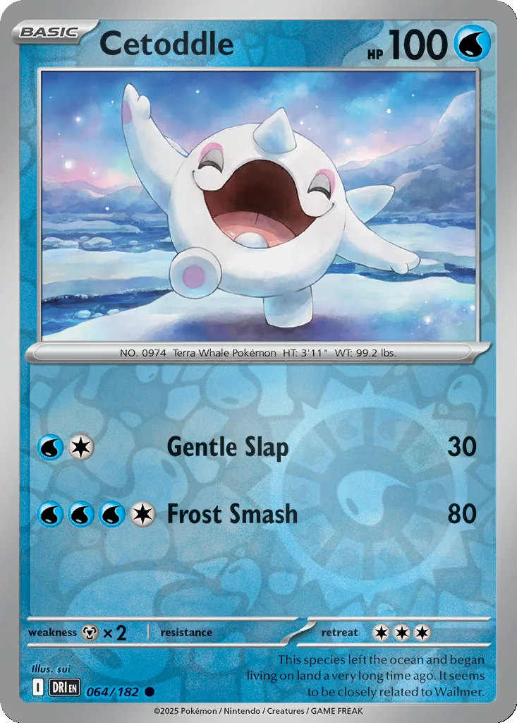 Cetoddle 064/182 SV10: Destined Rivals (Reverse holo)
