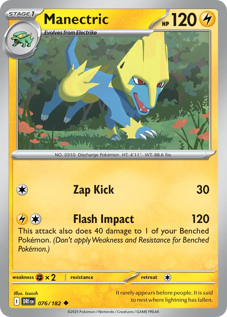 Manectric 076/182 SV10: Destined Rivals (Normal)