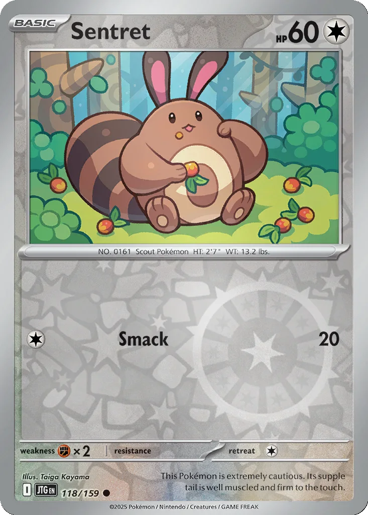 Sentret 118/159 Journey Together (Reverse holo)