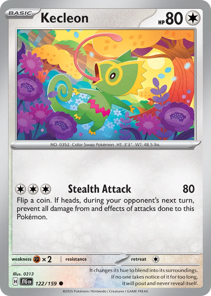 Kecleon 122/159 SV09: Journey Together (Normal)