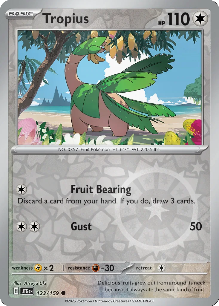 Tropius 123/159 SV09: Journey Together (Reverse holo)