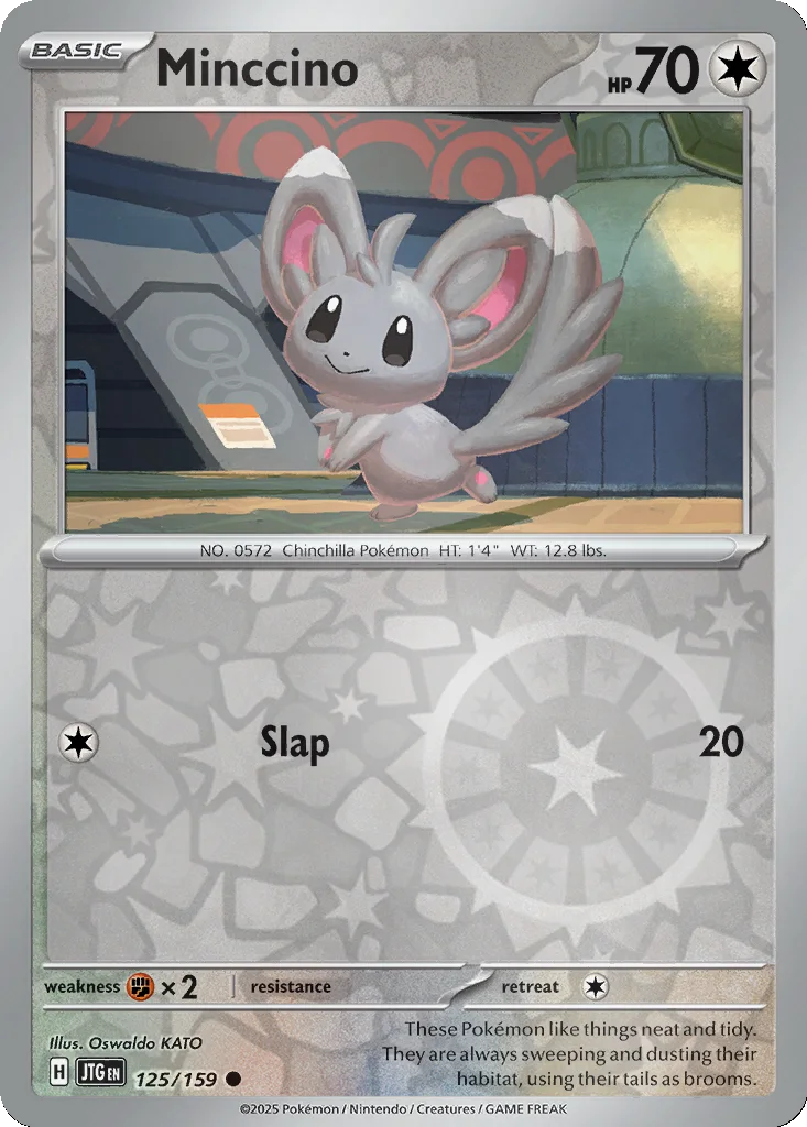 Minccino 125/159 SV09: Journey Together (Reverse holo)