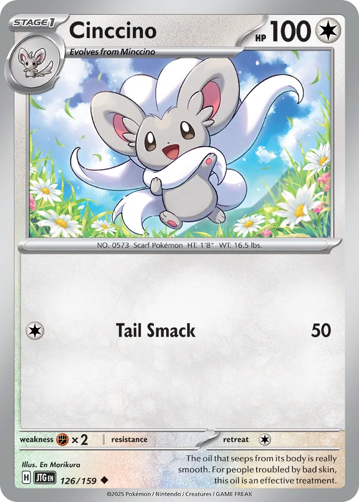 Cinccino 126/159 SV09: Journey Together (Normal)
