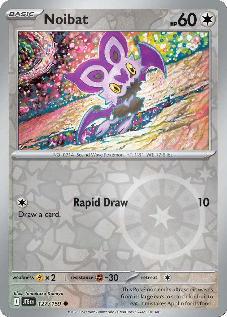 Noibat 127/159 SV09: Journey Together (Reverse holo)