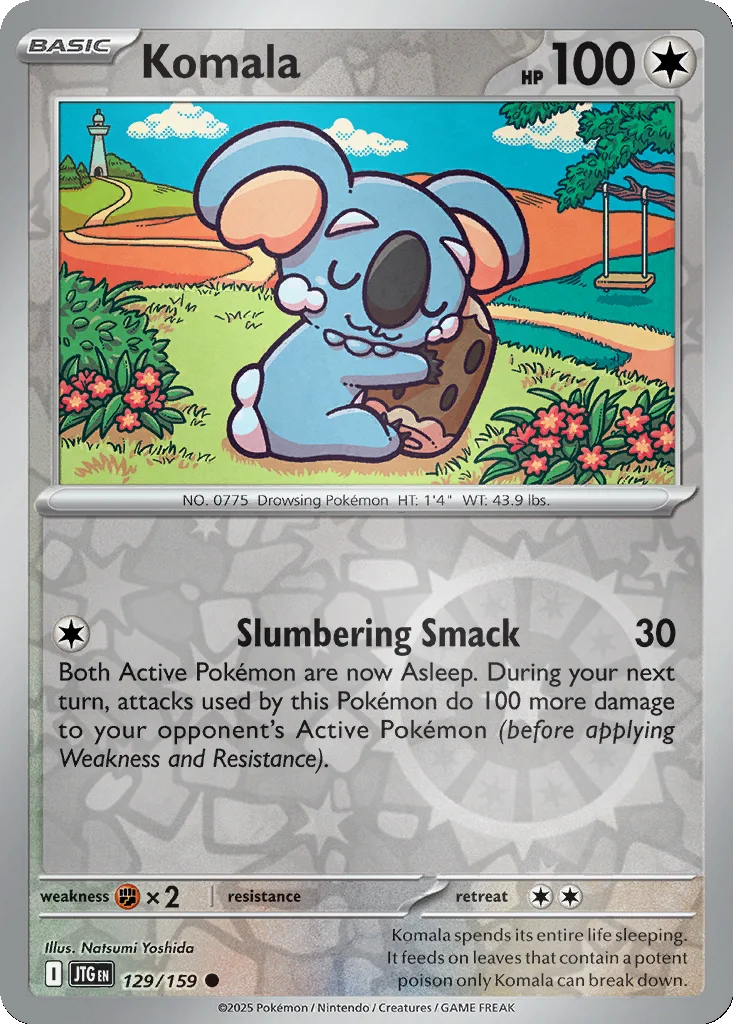Komala 129/159 SV09: Journey Together (Reverse holo)