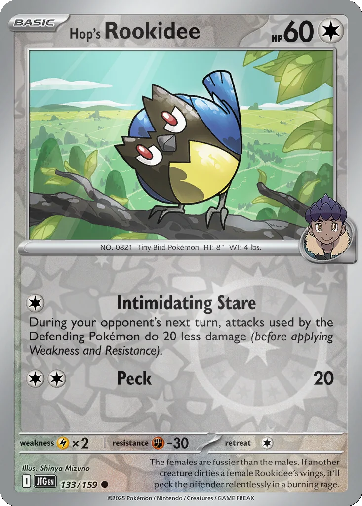 Hop's Rookidee 133/159 Journey Together (Reverse holo)