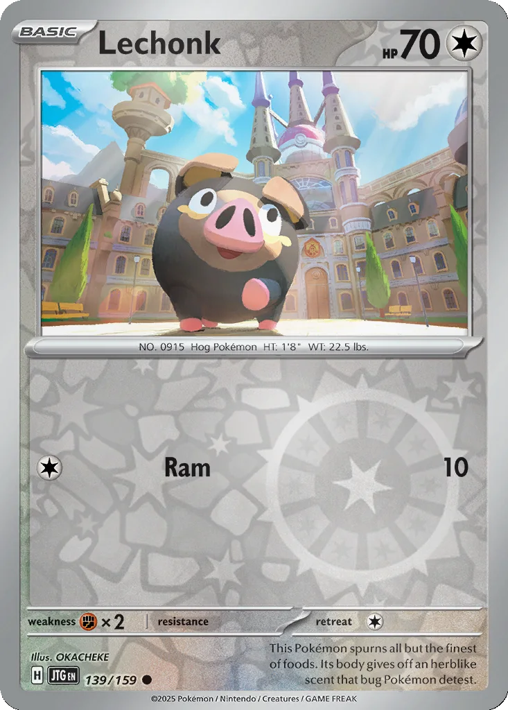 Lechonk 139/159 SV09: Journey Together (Reverse holo)