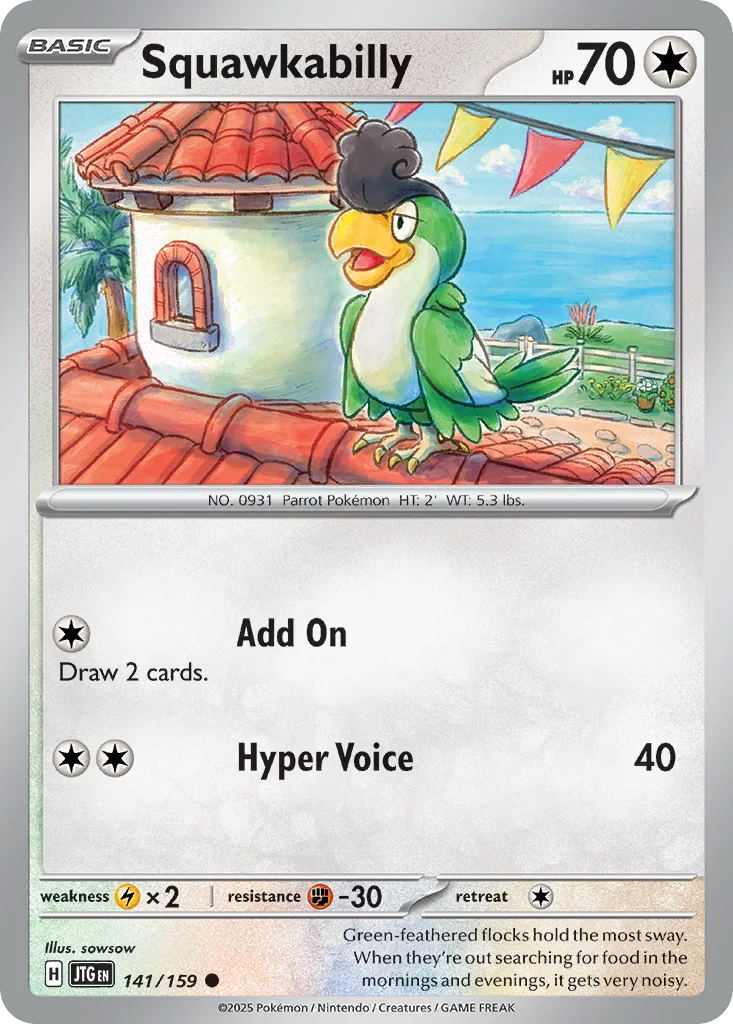 Squawkabilly 141/159 SV09: Journey Together (Normal)