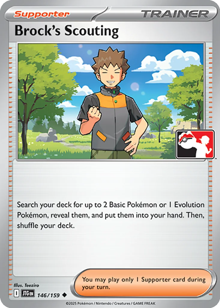 Brock's Scouting 146/159 Journey Together (Play! Pokémon)