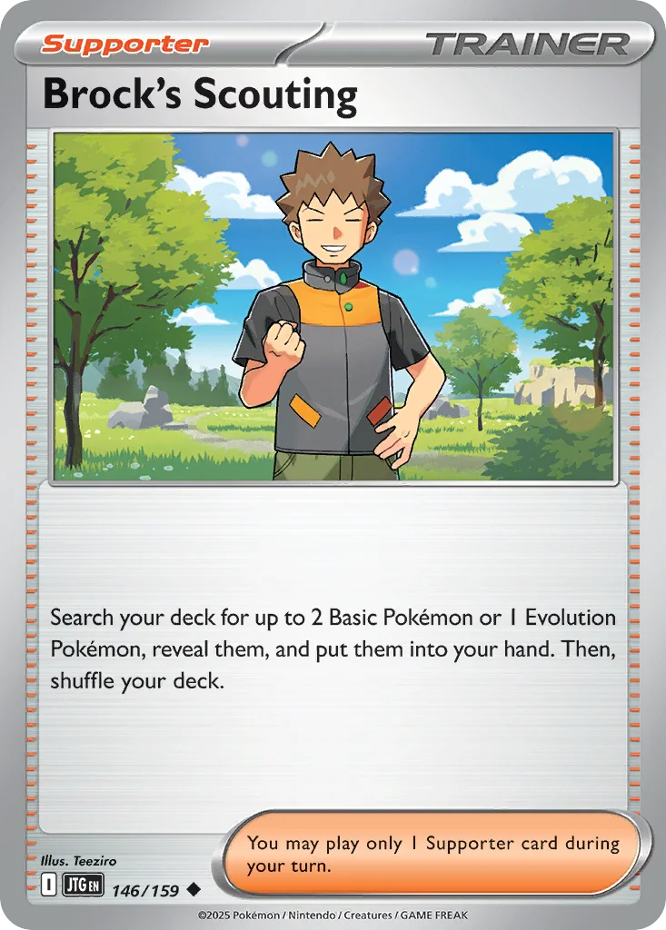 Brock's Scouting 146/159 SV09: Journey Together (Normal)