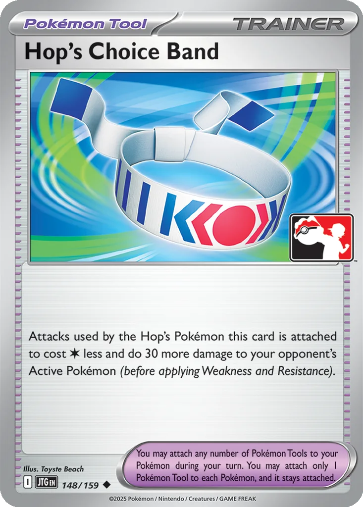 Hop's Choice Band 148/159 Journey Together (Play! Pokémon (Cosmos Holo))