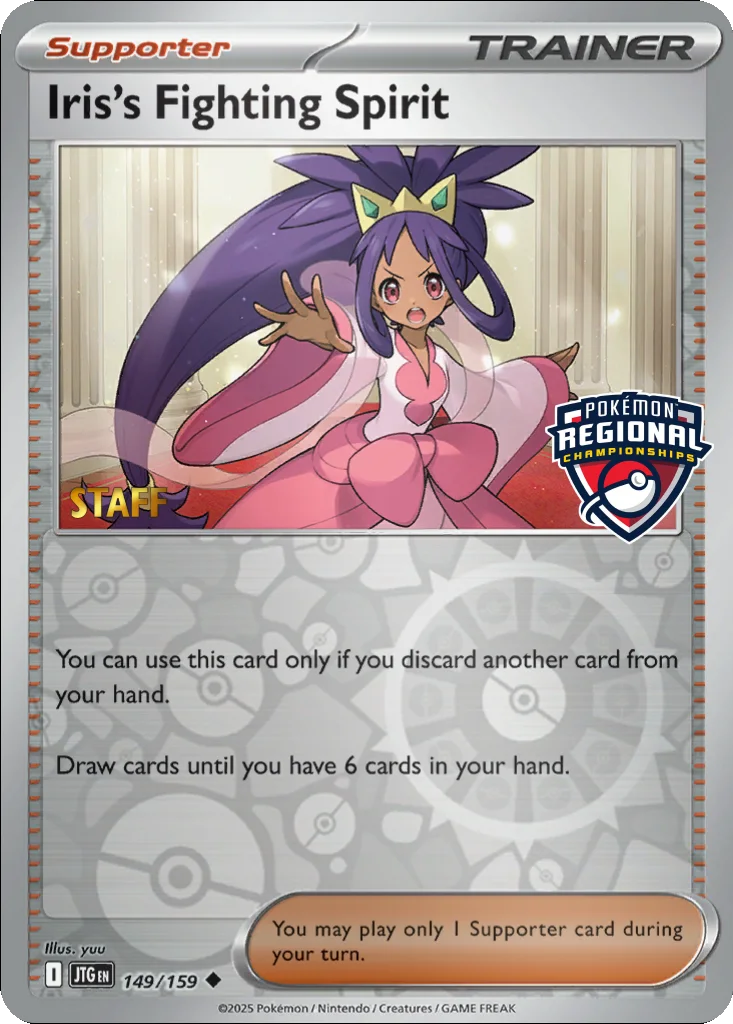 Iris's Fighting Spirit 149/159 Journey Together (Regional Championships (Staff))