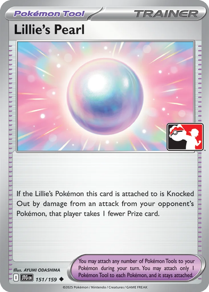 Lillie's Pearl 151/159 Journey Together (Play! Pokémon (Cosmos Holo))