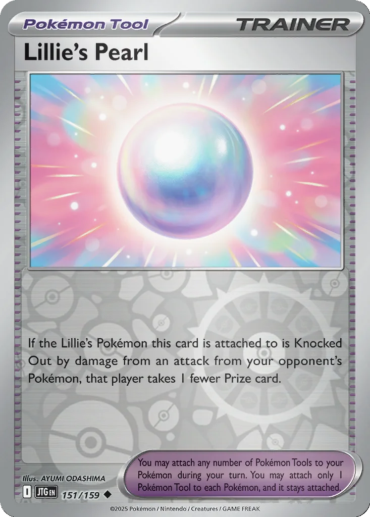 Lillie's Pearl 151/159 SV09: Journey Together (Reverse holo)