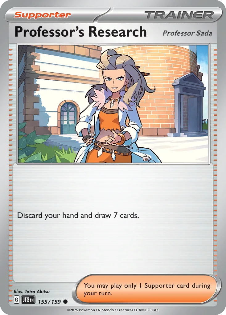 Professor's Research (Professor Sada) 155/159 SV09: Journey Together (Normal)
