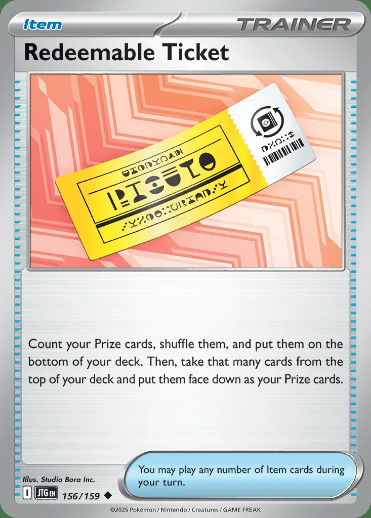Redeemable Ticket 156/159 SV09: Journey Together (Normal)