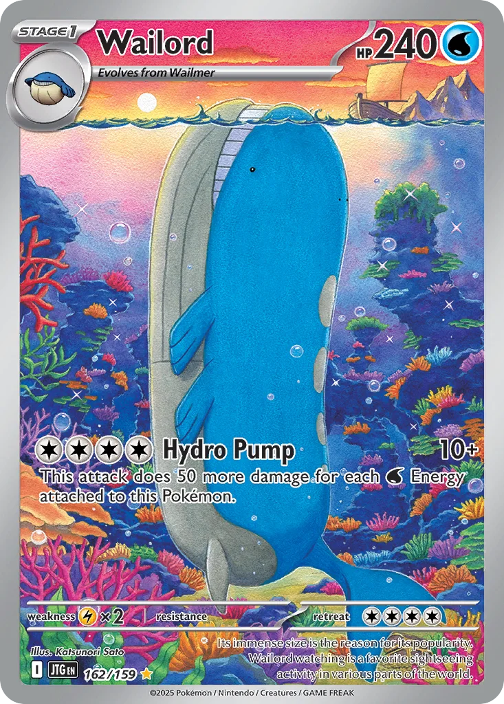 Wailord 162/159 Journey Together (Holo)
