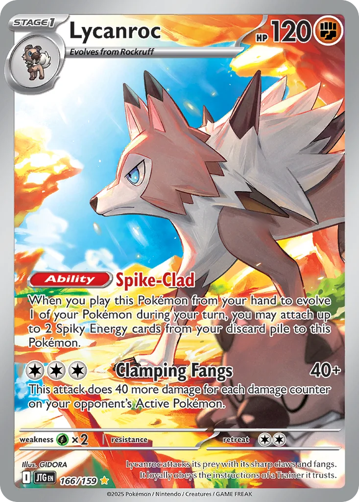 Lycanroc 166/159 Journey Together (Holo)