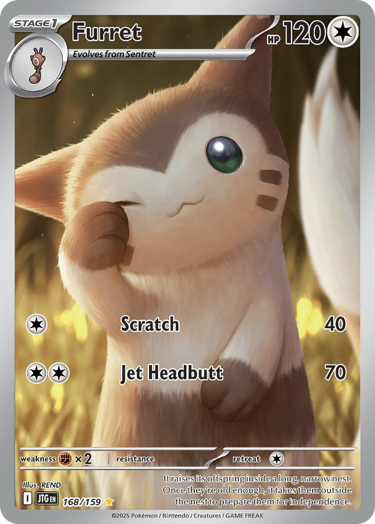 Furret 168/159 Journey Together (Holo)