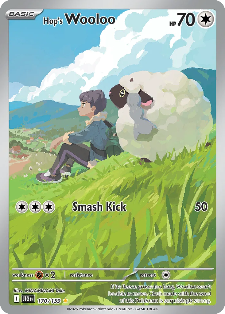 Hop's Wooloo 170/159 SV09: Journey Together (Holo)
