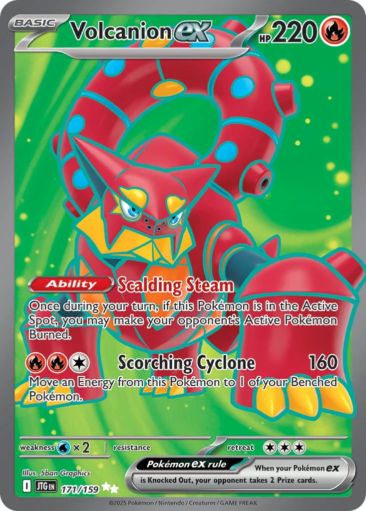 Volcanion ex 171/159 Journey Together (Holo)