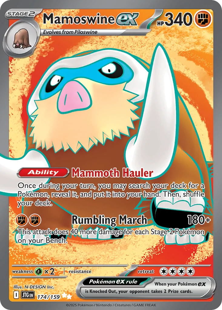 Mamoswine ex 174/159 SV09: Journey Together (Holo)