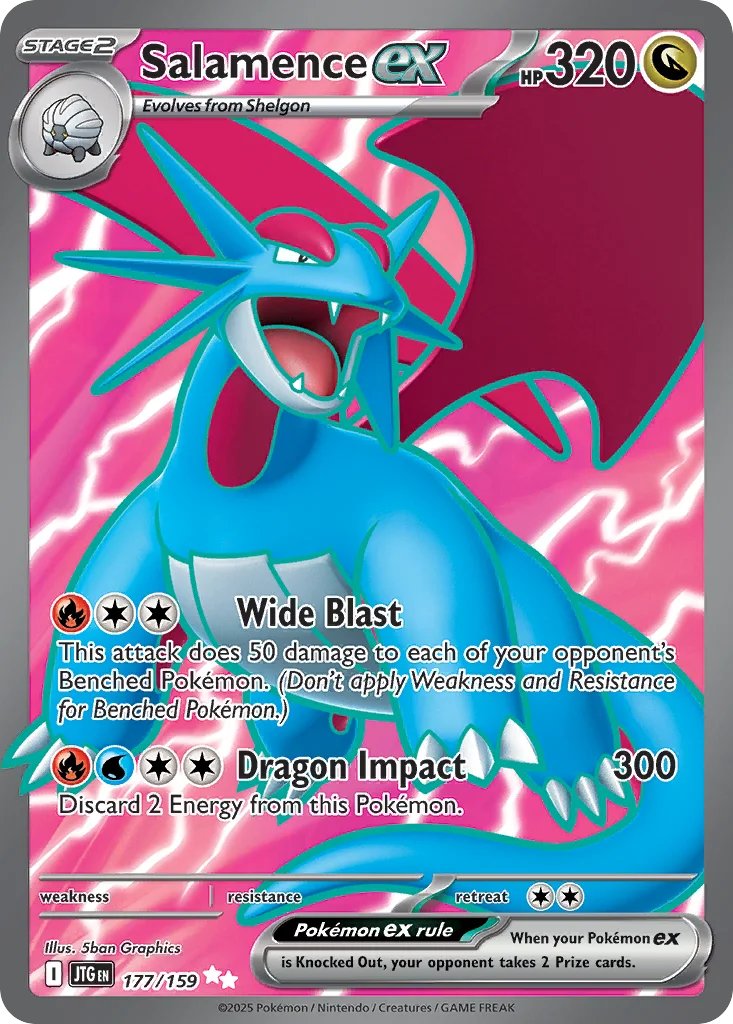 Salamence ex 177/159 Journey Together (Holo)