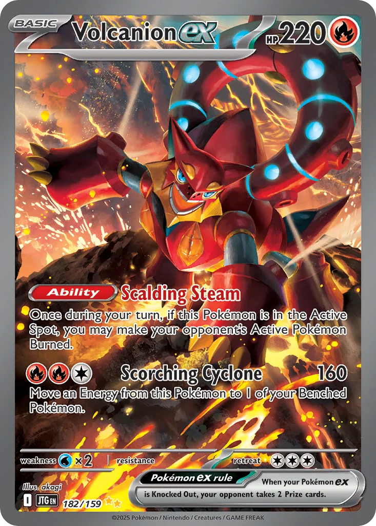 Volcanion ex 182/159 Journey Together (Holo)