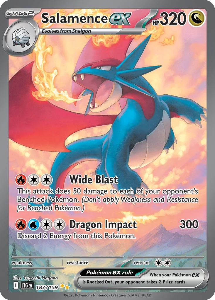 Salamence ex 187/159 SV09: Journey Together (Holo)