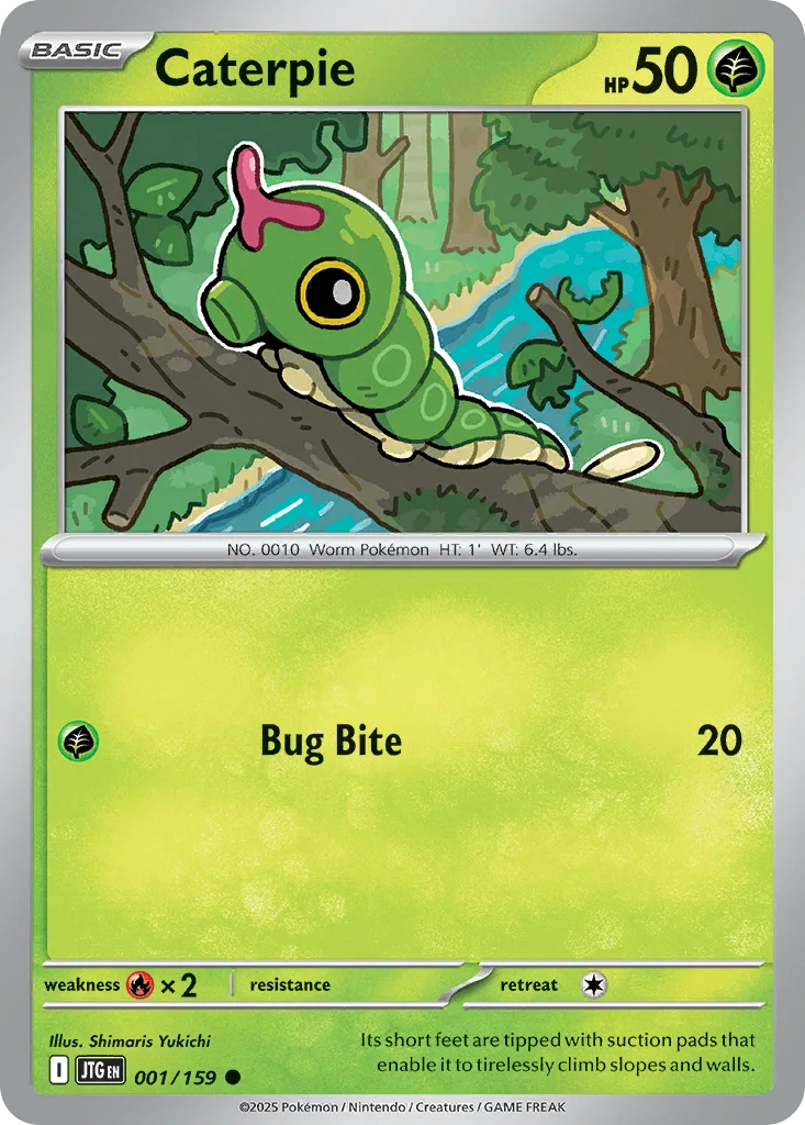 Caterpie 001/159 SV09: Journey Together (Normal)