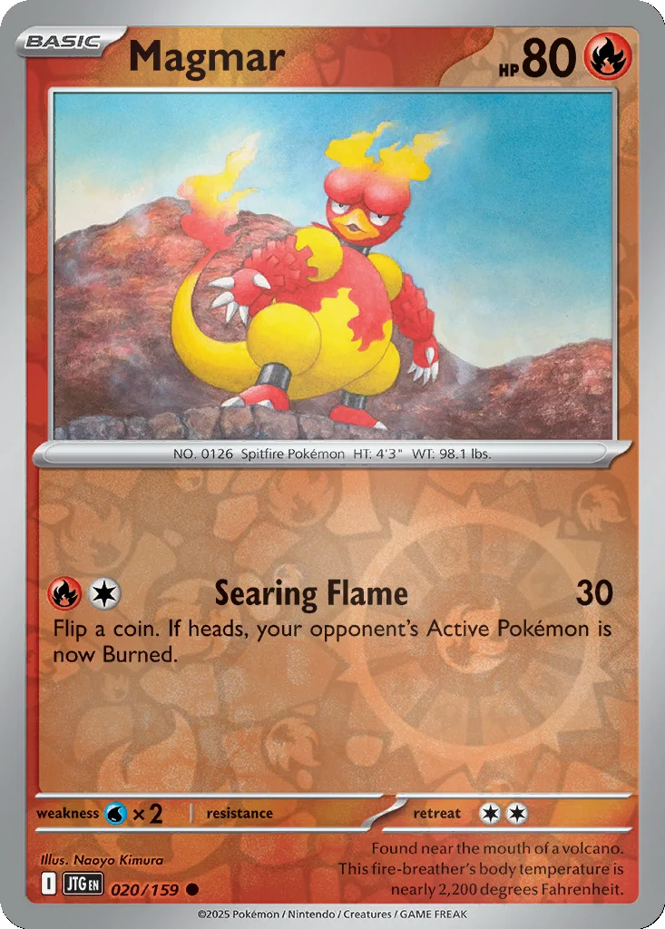 Magmar 020/159 Journey Together (Reverse holo)