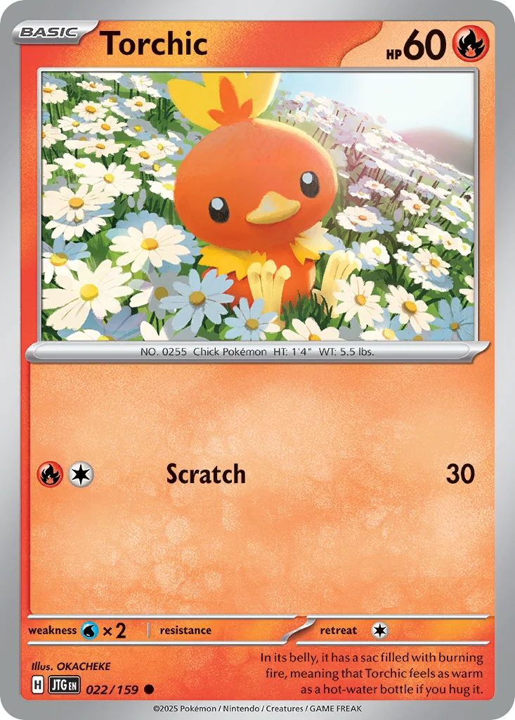 Torchic 022/159 SV09: Journey Together (Normal)