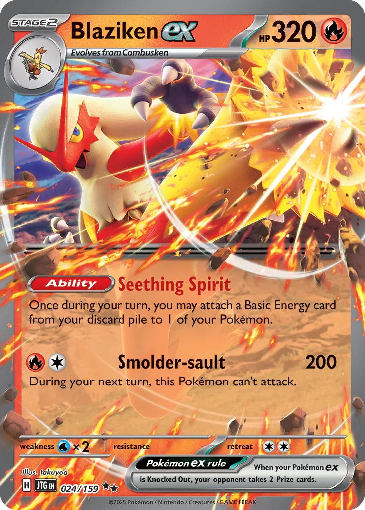 Blaziken ex 024/159 Journey Together (Jumbo)