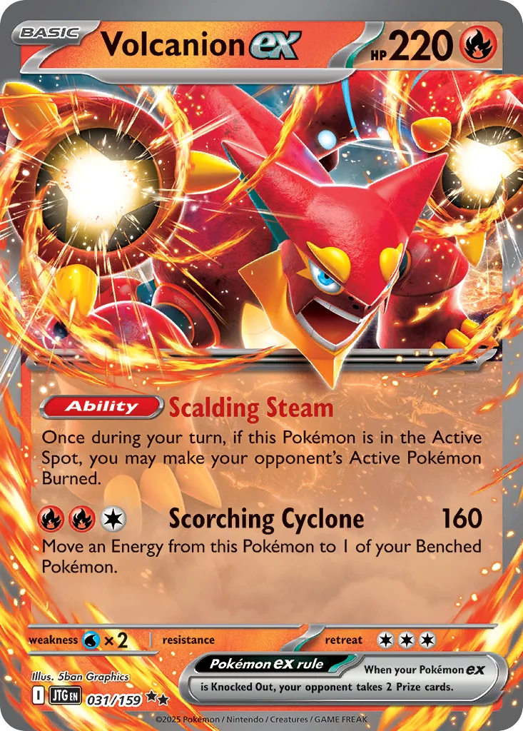 Volcanion ex 031/159 SV09: Journey Together (Holo)