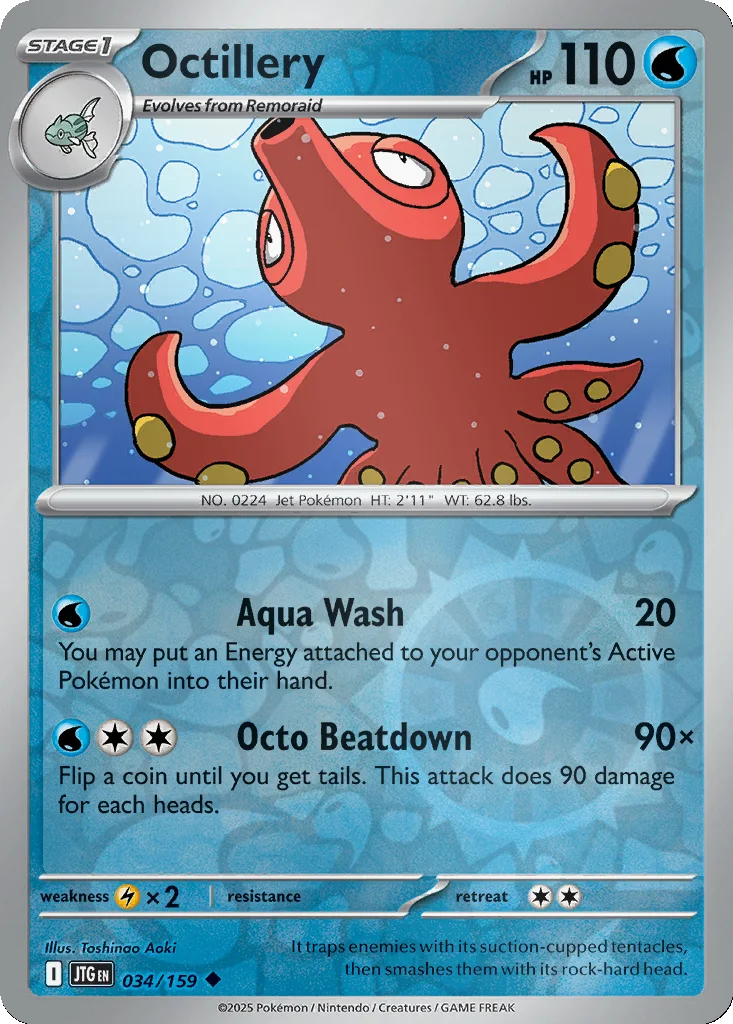 Octillery 034/159 Journey Together (Reverse holo)