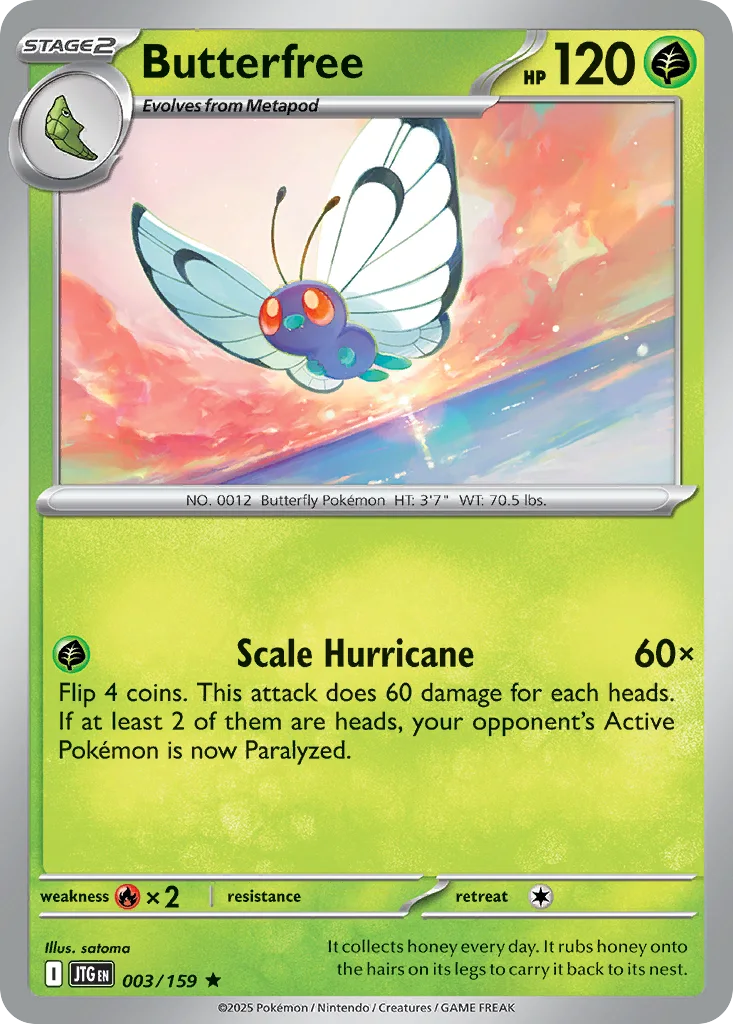 Butterfree 003/159 SV09: Journey Together (Holo)