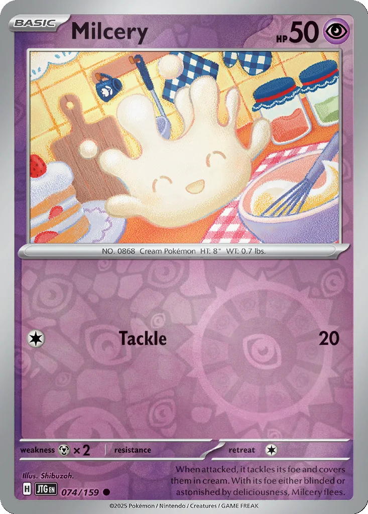 Milcery 074/159 SV09: Journey Together (Reverse holo)