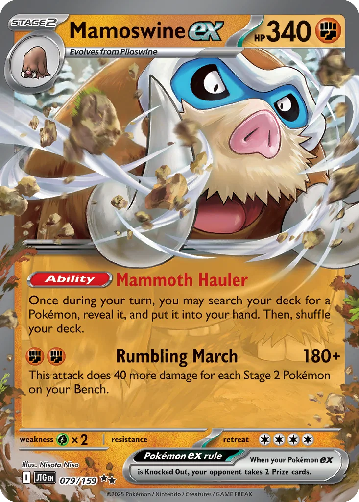 Mamoswine ex 079/159 SV09: Journey Together (Holo)