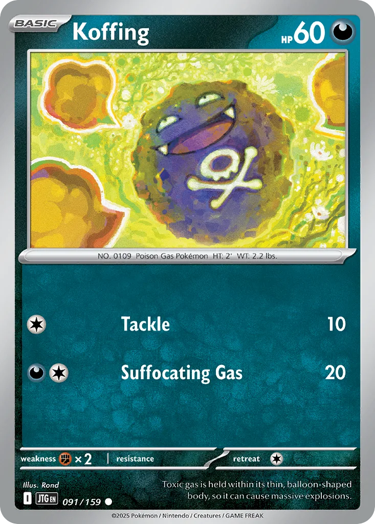 Koffing 091/159 SV09: Journey Together (Normal)