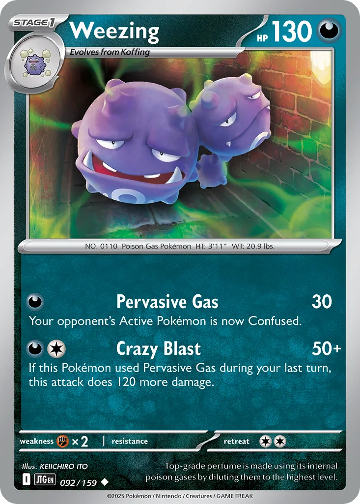 Weezing 092/159 SV09: Journey Together (Normal)