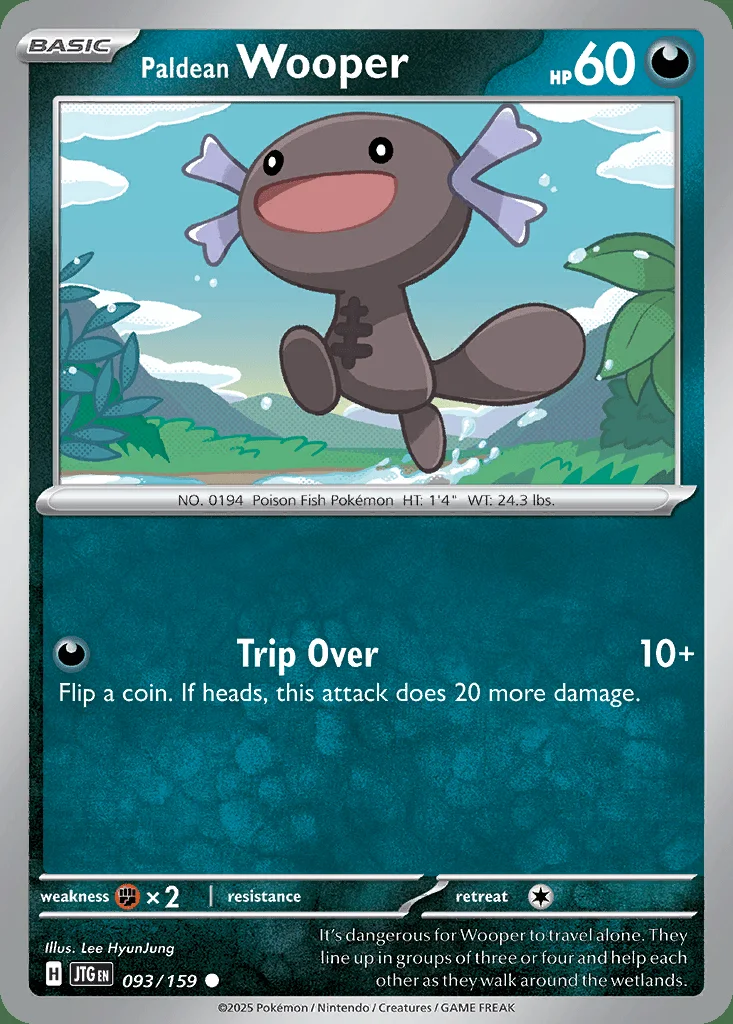 Paldean Wooper 093/159 SV09: Journey Together (Normal)