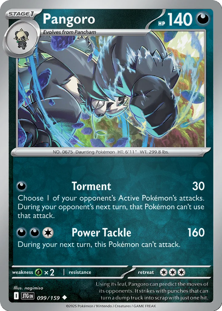 Pangoro 099/159 SV09: Journey Together (Reverse holo)
