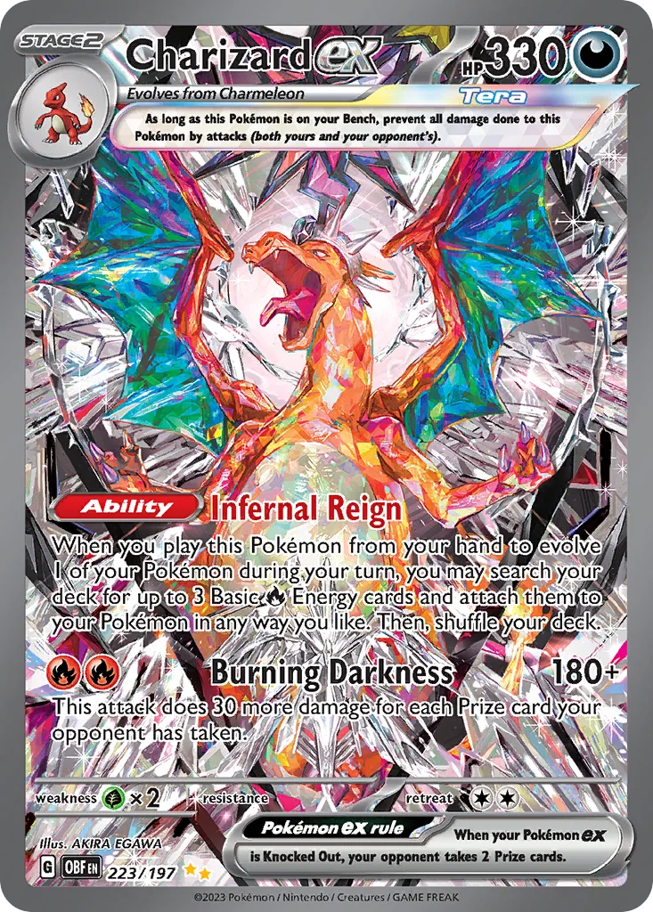 Charizard ex 223/197 Obsidian Flames (Holo)
