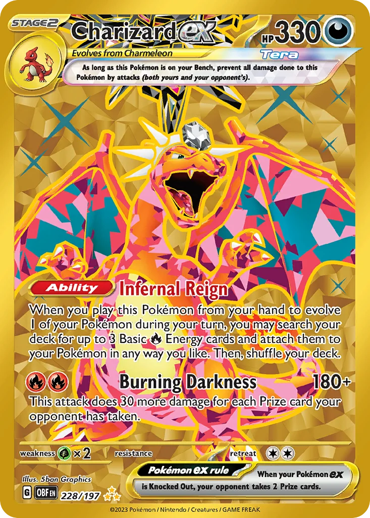 Charizard ex 228/197 Obsidian Flames (Holo)
